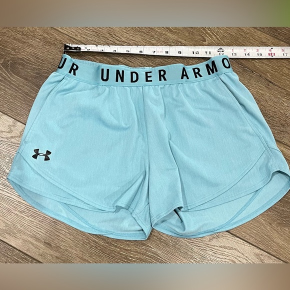 Women’s Under Armour running shorts size small running shorts blue shorts - Picture 9 of 9